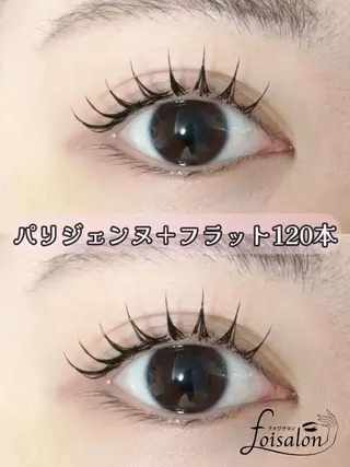 マツエク・マツパ foisalon 大久保店のマツエク・マツパデザイン