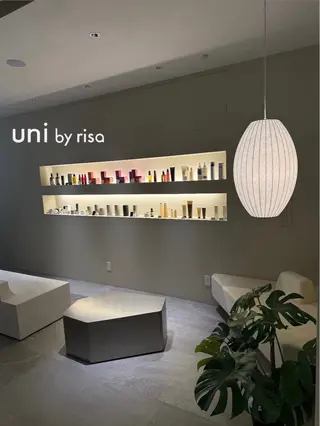 uni/haruhi ☀️大名透明感カラーのヘアスタイル