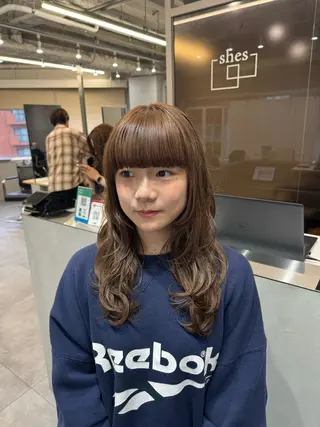 カラー NAO/ 髪質改善/艶カラーのヘアスタイル