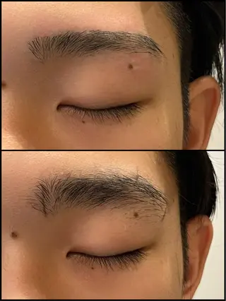 メンズ アイブロウ 🎴 永井あさひ🎴のヘアスタイル