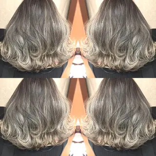 ミディアム カラー ネイル マツエク・マツパ 井上 一平のヘアスタイル