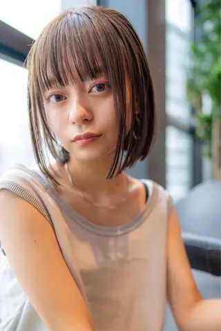 ショート カラー INTRO.by Fi-Ne所属・韓国ヘア 店長NEGIのヘアスタイル