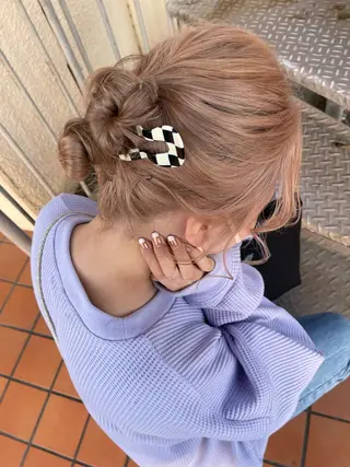 ヘアアレンジ GOOD-DAY 笹沖店所属・goodday /kahoのヘアスタイル