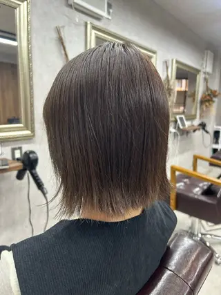 ミディアム カラー Lien 深井店のヘアスタイル