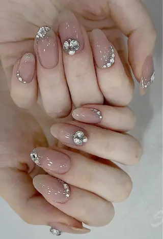 ネイル 花花 ネイルサロンのネイルデザイン