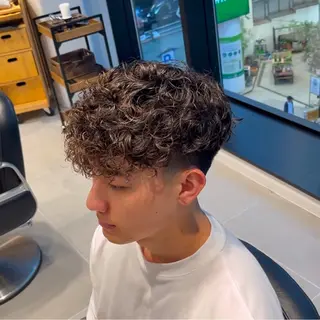 パーマ GROOMERS TOKYO 渋谷店所属・山田 雅のヘアスタイル
