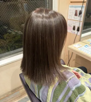 ミディアム 藤田 一樹のヘアスタイル