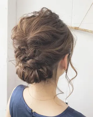 ミディアム RINKA 琳茄のヘアスタイル