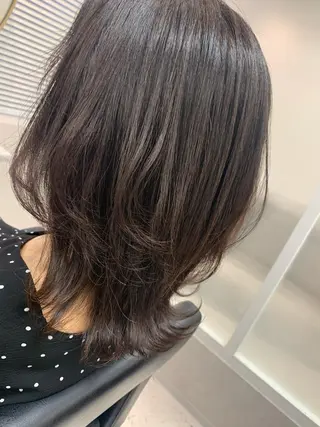 セミロング カラー 韓国風カット大人気☆ 鈴木星奈のヘアスタイル