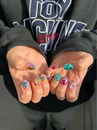 ネイル AYA NAILZ. & Eyelash所属・小野 あやのネイルデザイン