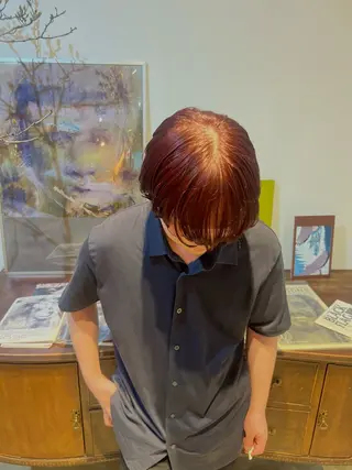 カラー メンズ にこ /iciのヘアスタイル