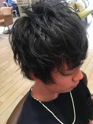 ショート メンズ特化 ナカネ カツヤのヘアスタイル