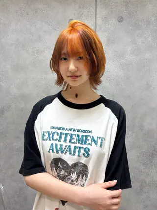 ショート issei 梅田ハイトーン⭐️のヘアスタイル