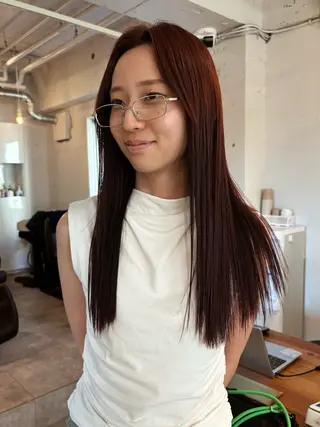 ロング 🍑透明感hair ・NENE🍑のヘアスタイル