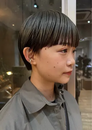 ショート ボブ/ショート 吉田竣のヘアスタイル