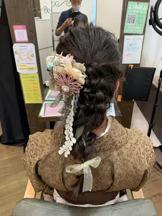 セミロング 中野  淳のヘアスタイル