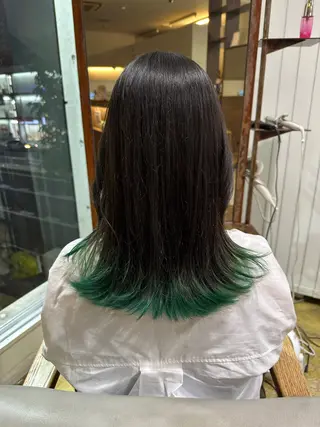 ミディアム カラー ✨レディースパーマ/ 髪質改善✨ケント🌳のヘアスタイル