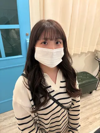 ロング カラー 透明感/韓国風 HIRARIのマツエク・マツパデザイン