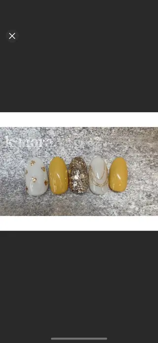 ミディアム K-more（ケーモア）知立店所属・K-more知立店 まなみのネイルデザイン