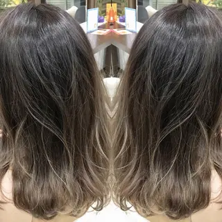 ロング カラー 寺内 紳悟のヘアスタイル