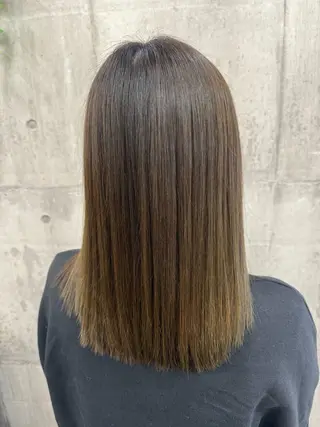 ミディアム r i n k aのヘアスタイル