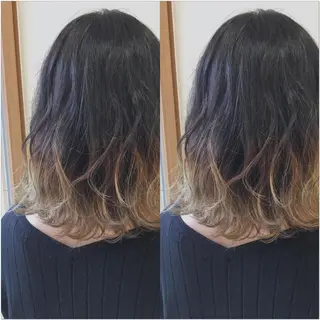 ミディアム カラー 代表🎀 ふわモテ愛 され髪🩷yumiのヘアスタイル