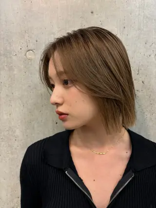 ショート カラー パーマ ヘアアレンジ 小玉 彰哉のヘアスタイル