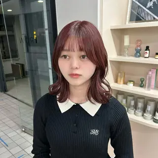 カラー IROW大名店 緋奈乃のヘアスタイル