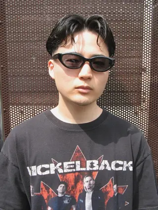 ミディアム 石崎 啓太のヘアスタイル