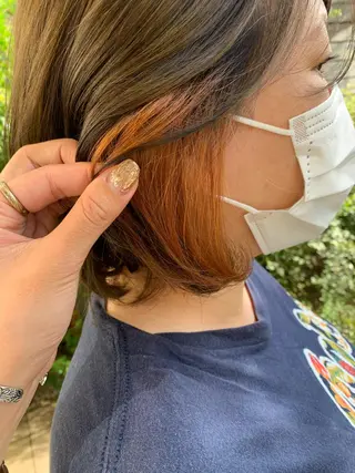 ショート カラー 🐸鈴木 綾乃🐸のヘアスタイル