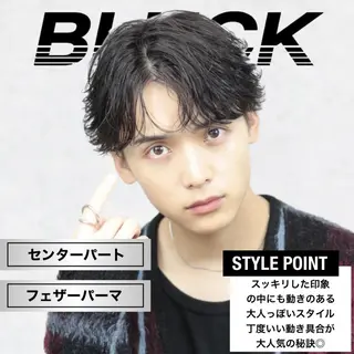 メンズ メンズ満足度No.1 ✨BLUCK渋谷✨のヘアスタイル