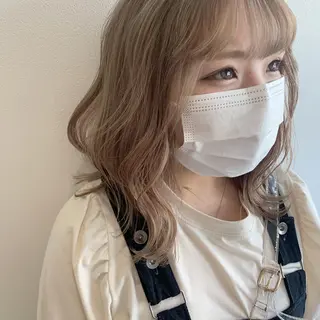 カラー MARU レイヤー/パーマのヘアスタイル