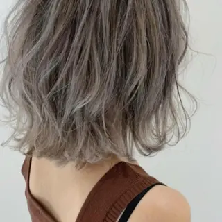 ミディアム 髪質改善 スペシャリストのヘアスタイル