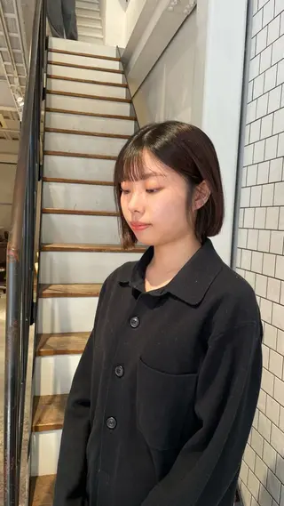 ショート Nary六角所属・藤原 琴乃のヘアスタイル