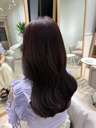 ロング カラー 森山 真衣香のヘアスタイル
