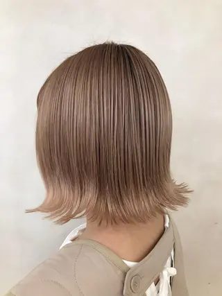 ミディアム 外ハネボブ♡ YUIのヘアスタイル