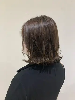 ミディアム カラー 💎K-two名古屋 安田ちづる💎のヘアスタイル