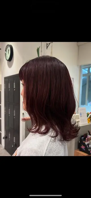 カラー 似合わせカラー/ 暖色カラー/セイナのヘアスタイル