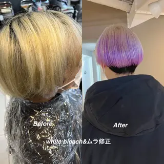 ショート カラー daiki 原宿のヘアスタイル