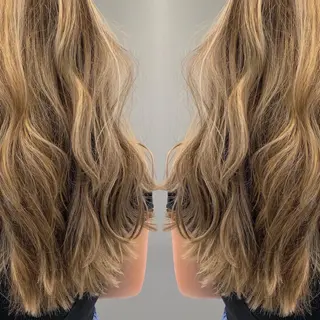 セミロング WHALE hair salon所属・WHALE hair salonのヘアスタイル