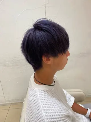ショート カラー メンズ メンズ特化型美容師 栗山勇人のヘアスタイル