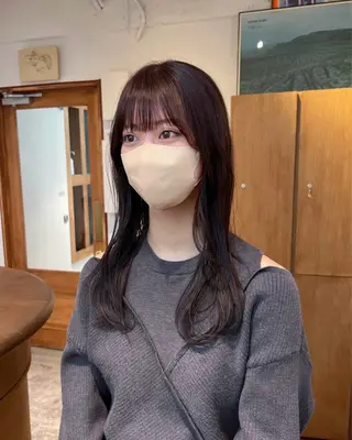 カラー aiko【艶カラー ・ミニモ年内で終了】のヘアスタイル