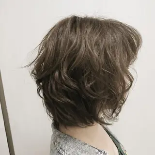 ショート カラー 💎大人ハイライト 💎上杉一也💎のヘアスタイル