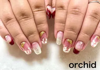ネイル orchid ♡オーキッドのネイルデザイン