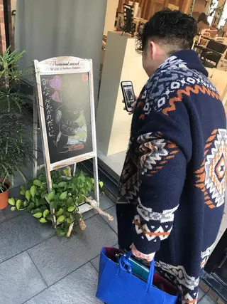 ショート カラー パーマ ヘアアレンジ メンズ CHIC share salon所属・ちこ .のヘアスタイル