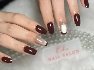 ネイル ユリ🎀長さだし/ パラジェル/持ち込みのネイルデザイン