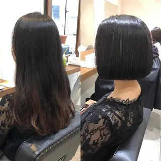 ショート カラー 💫期間限定価格💫 似合わせカット🧚のヘアスタイル