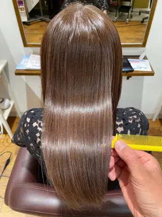 ミディアム カラー 片山 雄のヘアスタイル