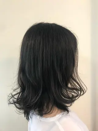 ミディアム 河野 行史のヘアスタイル