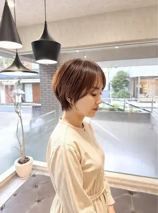 ショート 似合わせ／ショート 菊田のヘアスタイル
